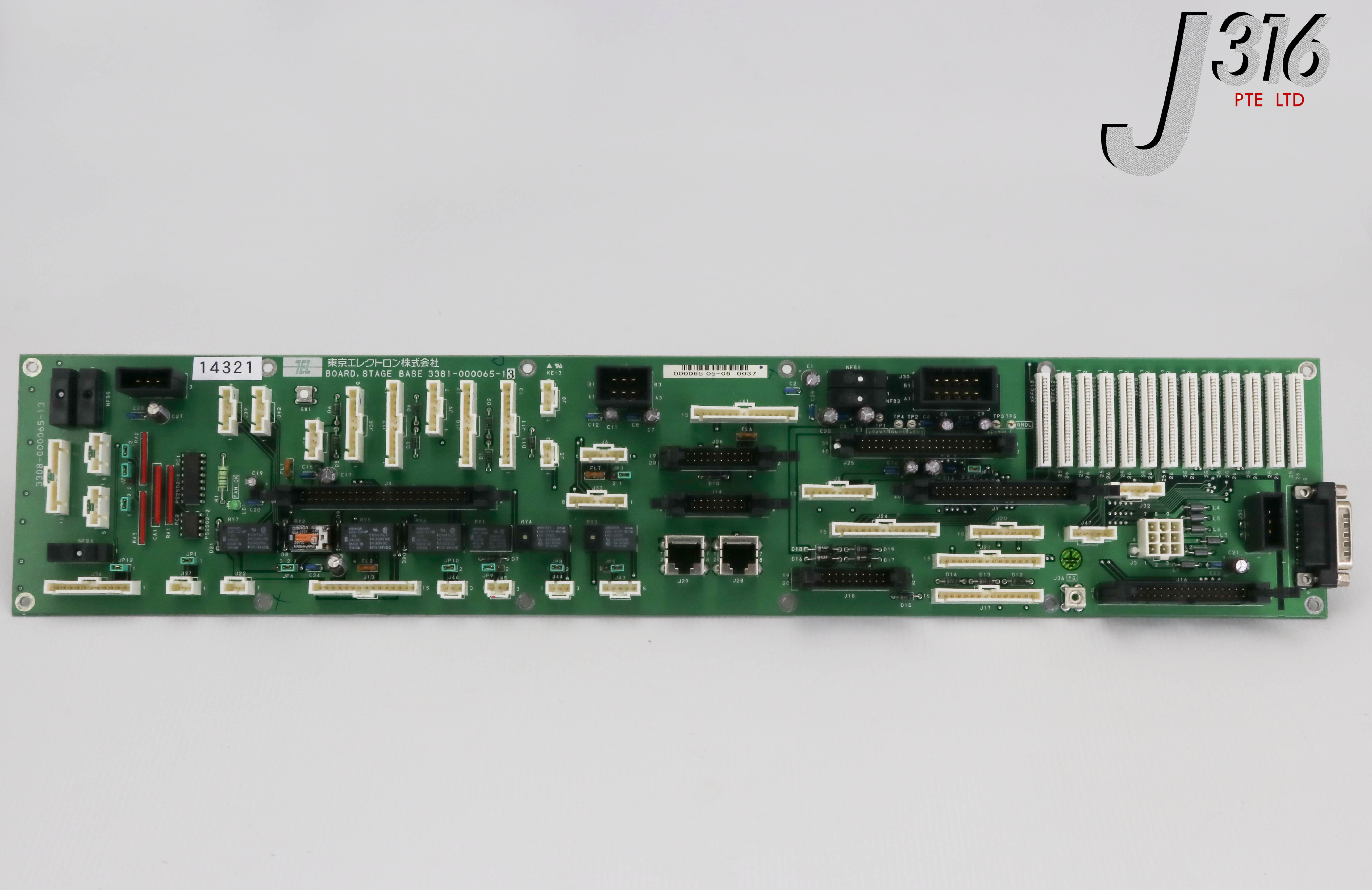 14321 TOKYO ELECTRON PCB,BOARD,STAGE BASE, 3308-000065-13… – J316Gallery